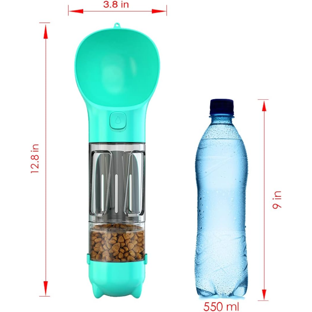 Botella de agua multifuncional 4-in-1