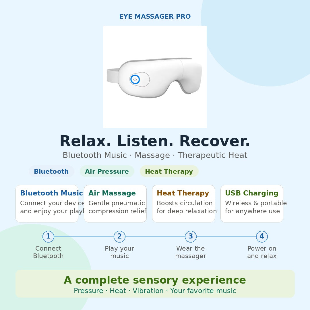 Relax Your Eyes. Recharge Your Mind.
